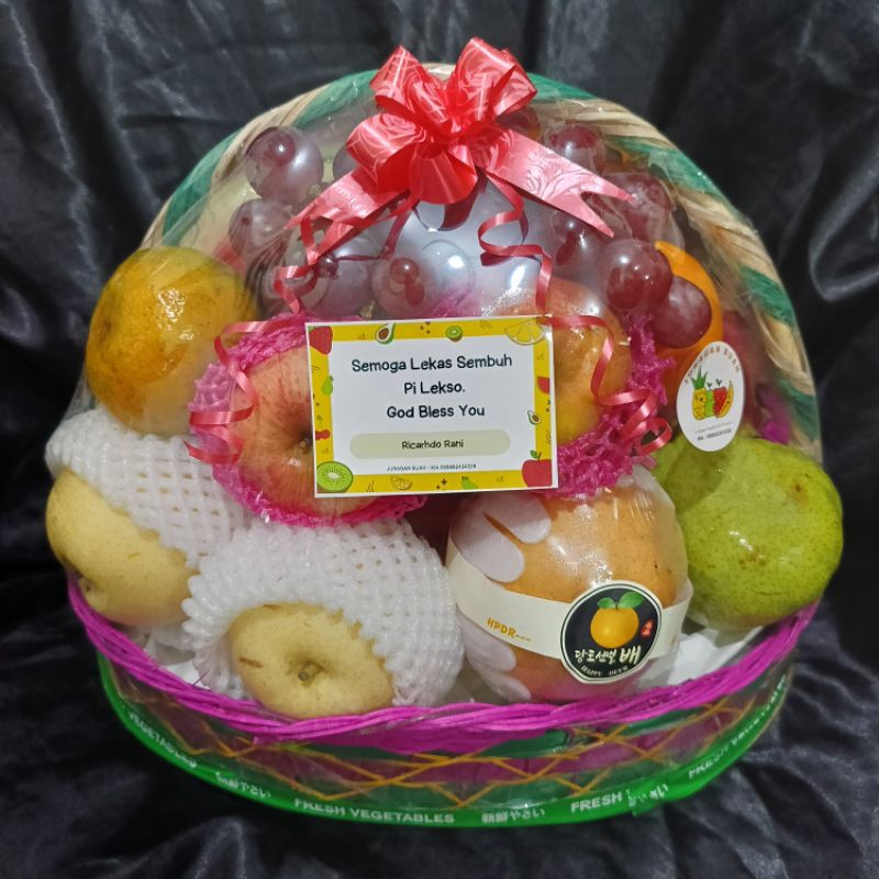 

JURAGAN BUAH PARCEL BUAH SEGAR LARGE KERANJANG