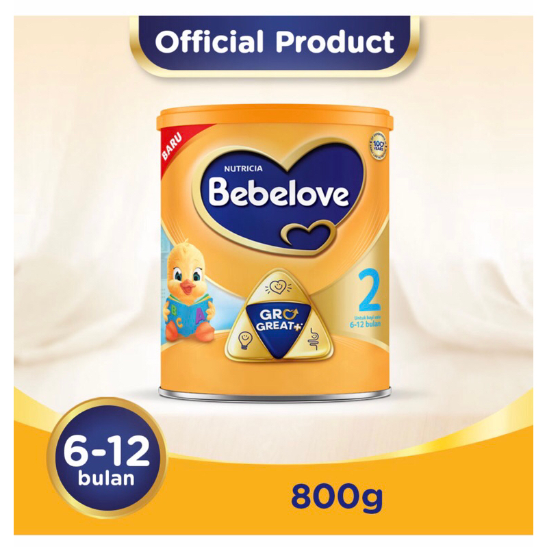 bebelove 2 800gr-kaleng murah