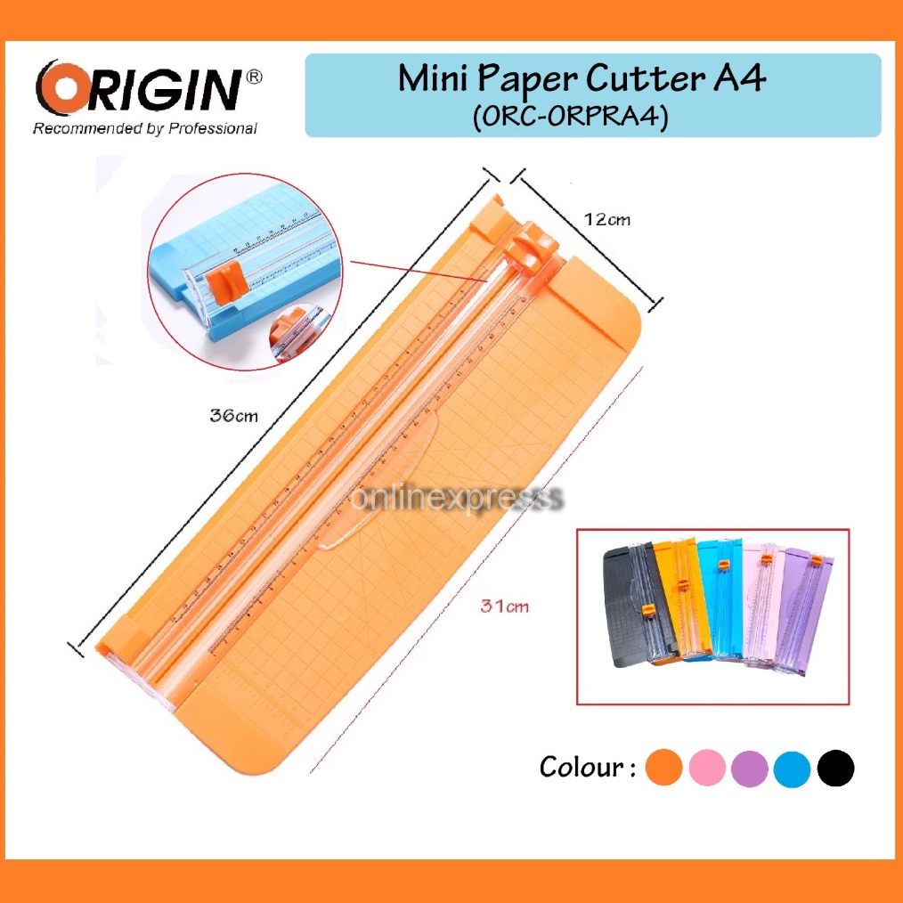 

KODE P39I Alat Pemotong Kertas Paper Cutter Trimmer A4 Pemotong Kertas Mini
