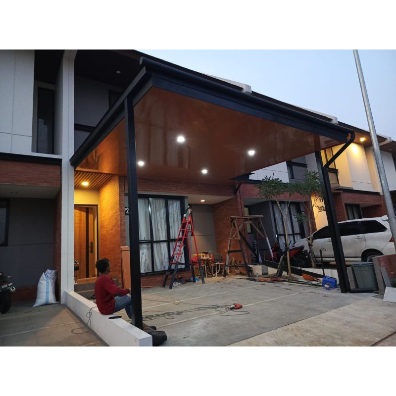 kanopi baja ringan paket plafon