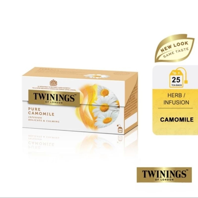 

Twinings teh celup pure chamomile 25x2gr
