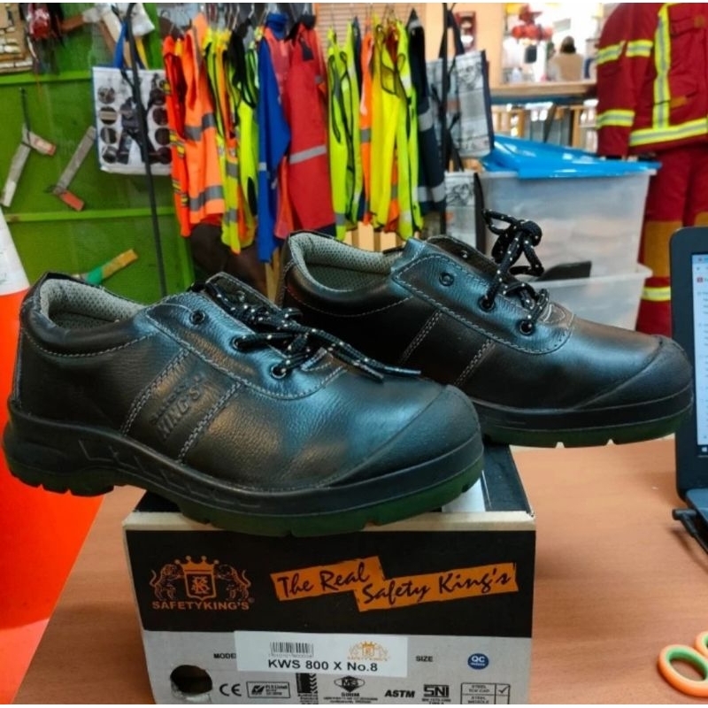 Sepatu Kings KWS 800X Hitam / Safety Shoes KWS 800 X Original