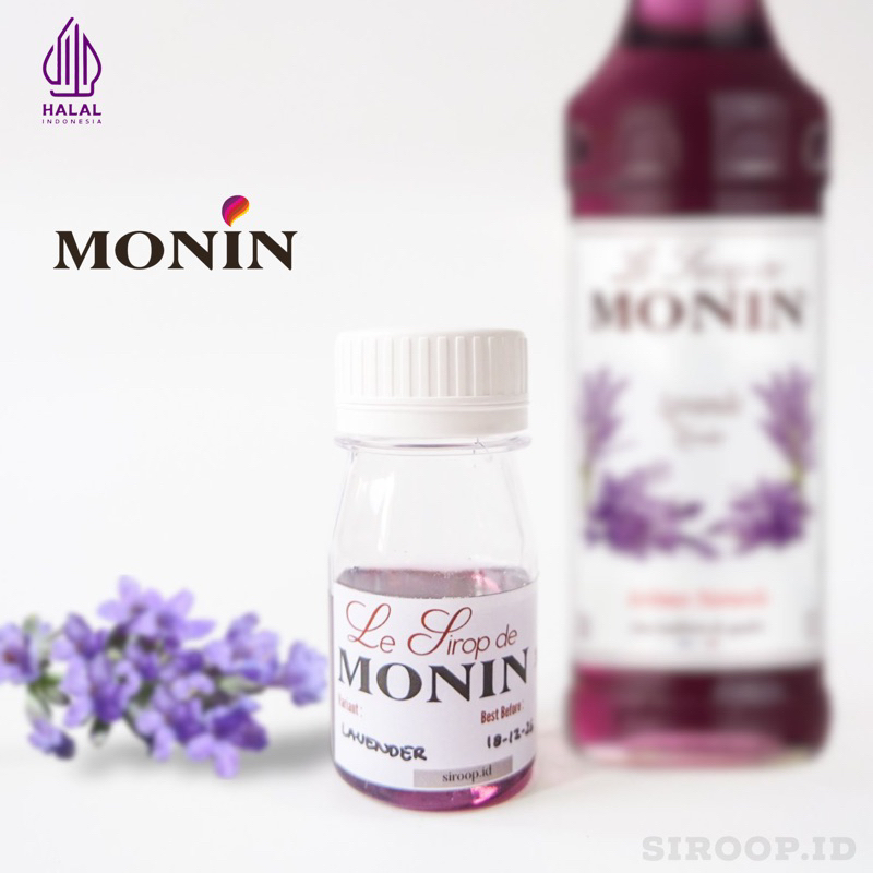 

Repack Monin Syrup Lavender (30ml,75ml,100ml)