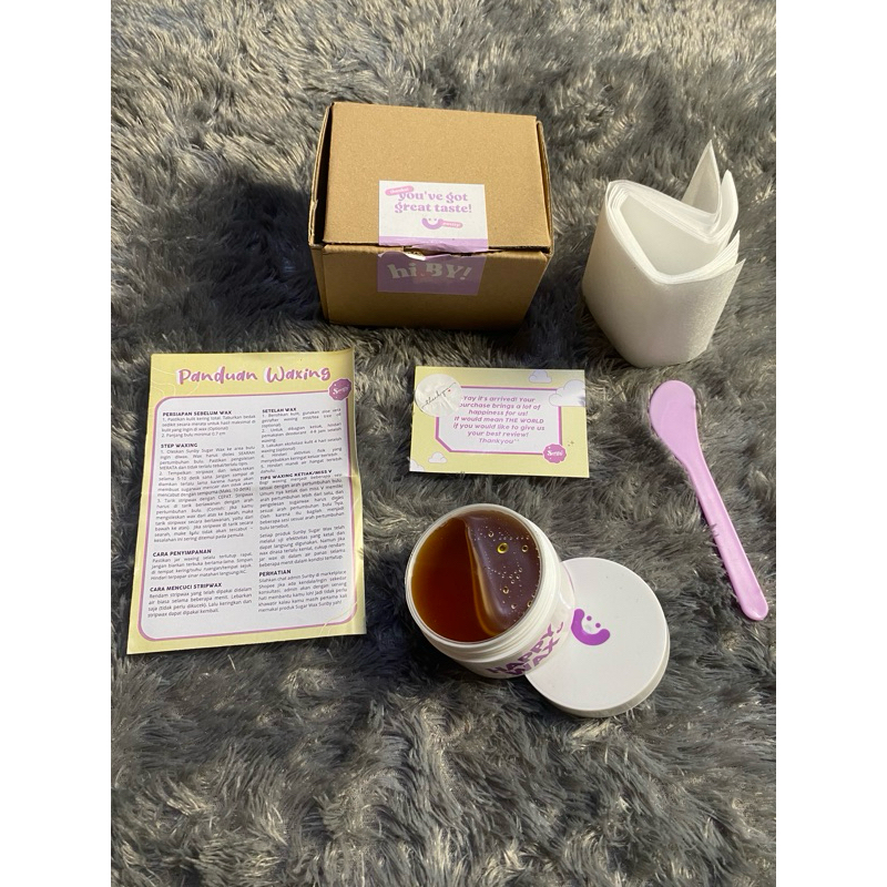 Sunby Sugar Waxing Kit (preloved)