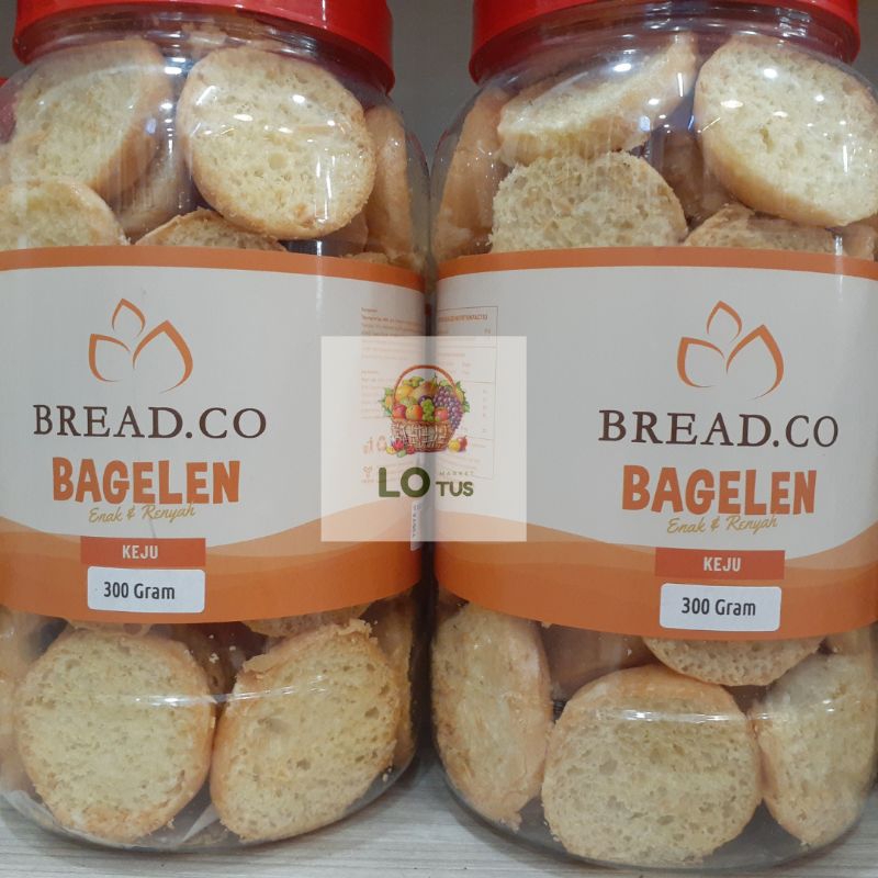 

Bagelen Bread Co 300 gram Original dan Keju