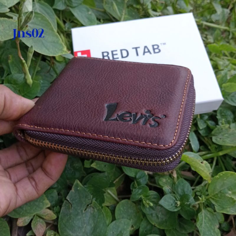 Dompet Kulit Resleting Full/Dompet Resleting Keliling Kulit Asli Pria,Wanita