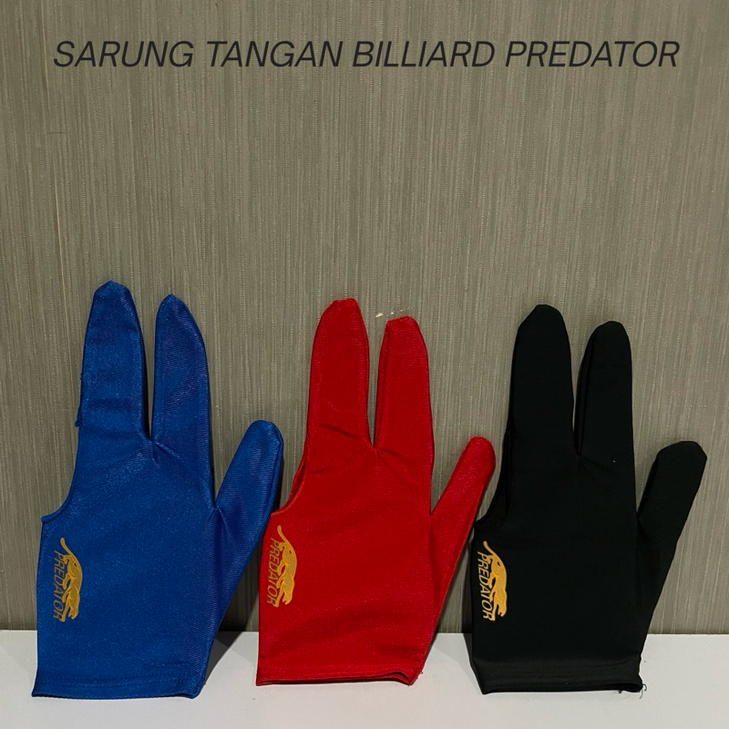 Sarung tangan billiard predator