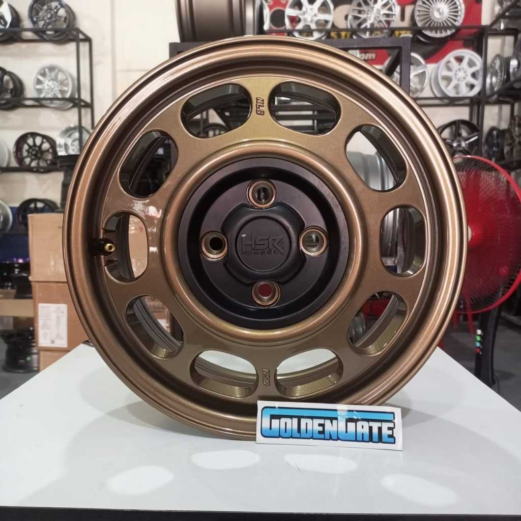VELG HSR Ring 14 HSR KLG R14 UNTUK JAZZ, SIGRA, BRIO, CITY