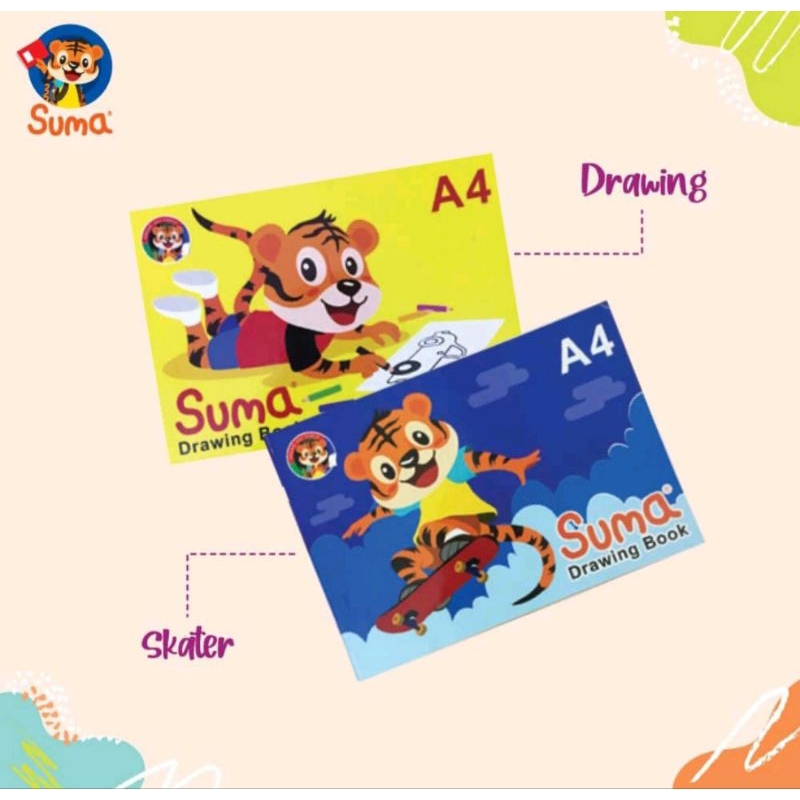 

BUKU GAMBAR A4 ART CARTON SUMA, SUPER TEBAL CAT AIR TIDAK TEMBUS