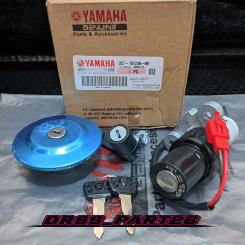 Kunci kontak 1Set 3CI Yamaha Motor Vixion Lama/Old Original