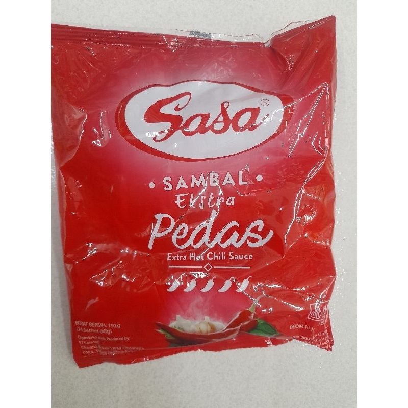 

Sasa - sambal extra pedas sachet