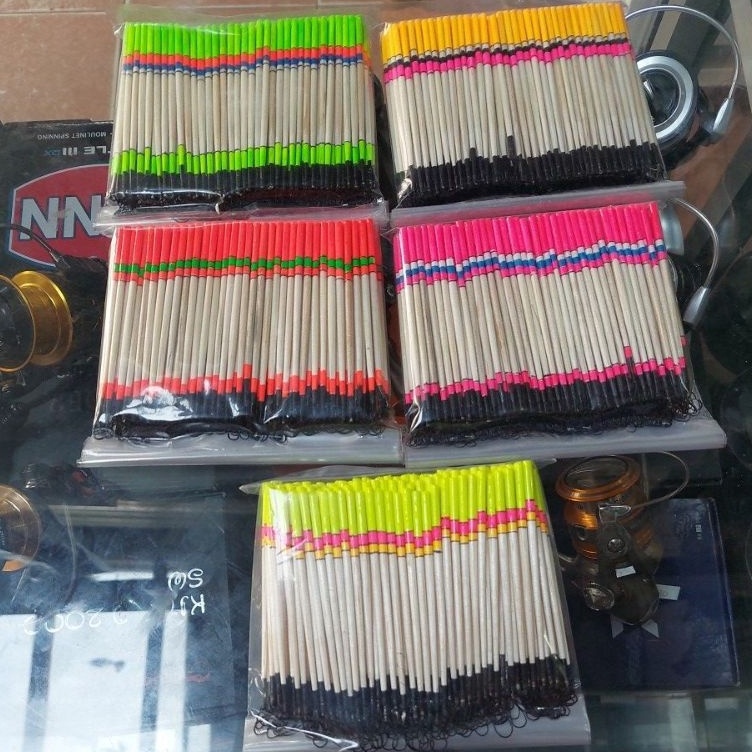 Stock Ada  pelampung kumbul jarum tumpul bandung 8cm 2pcs
