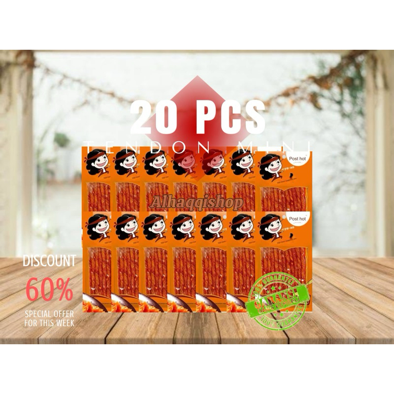 

Halal Wulama Latiao 25 gram paket hemat 20 pcs tendon mini food snack Pedas Makanan Tahu Cemilan