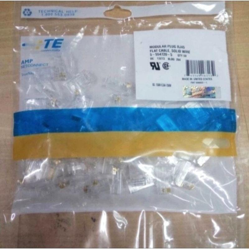 Connector AMP RJ45 Original