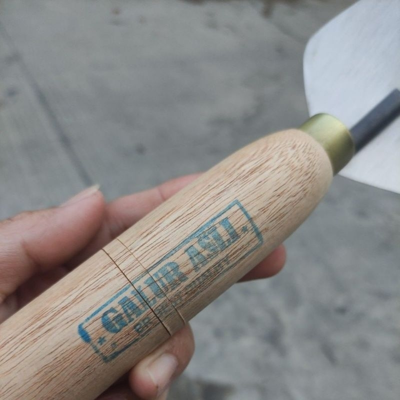 cetok/sendok semen GALUR ASLI ORI 18cm paku 4