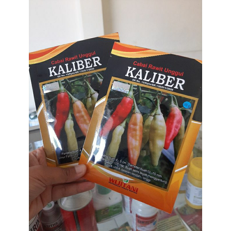 benih cabai KALIBER(wiji tani) gr AqibSaza