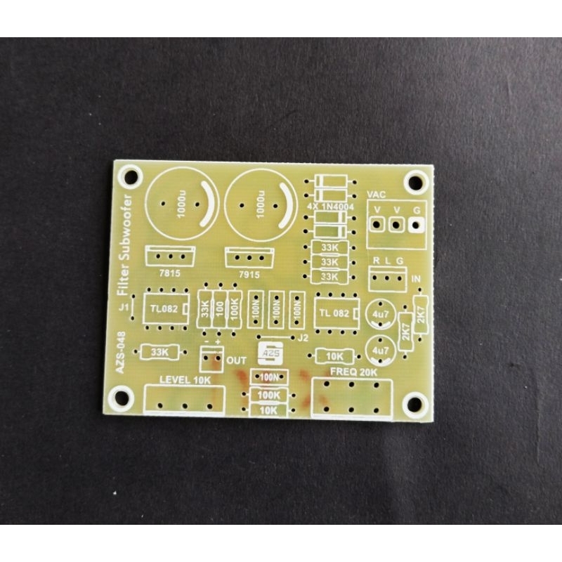 PCB Filter subwoofer PCB Fiber FR4