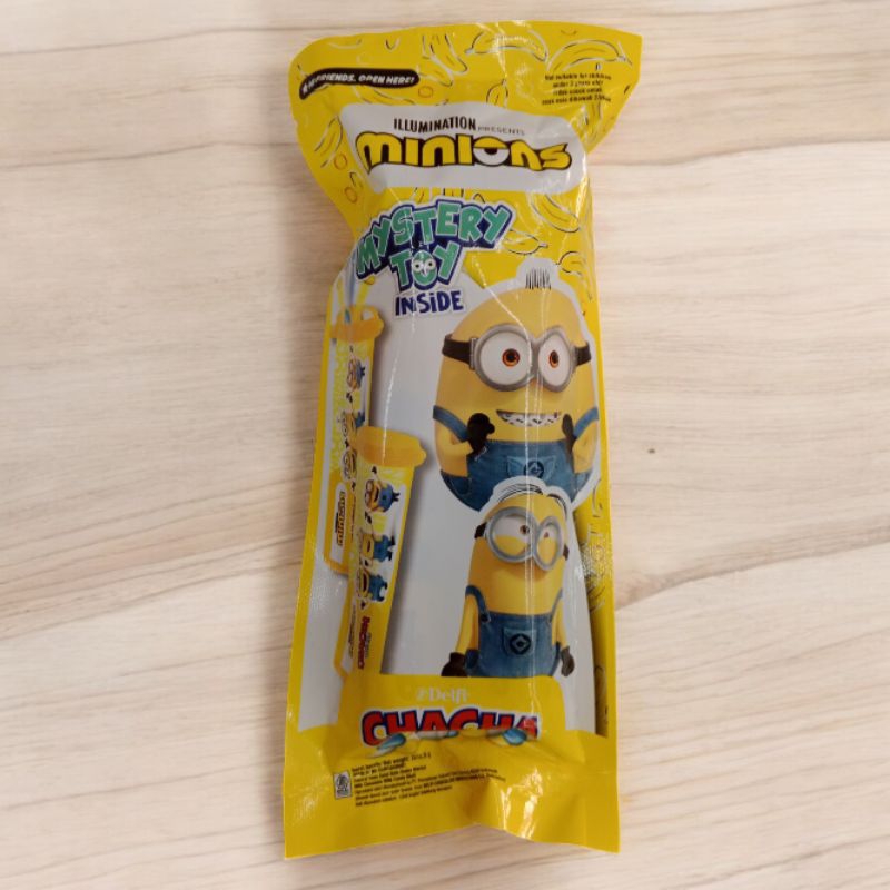 

Chacha Minis Coklat MYSTERY Toy Minions Isi 2x12.5 g