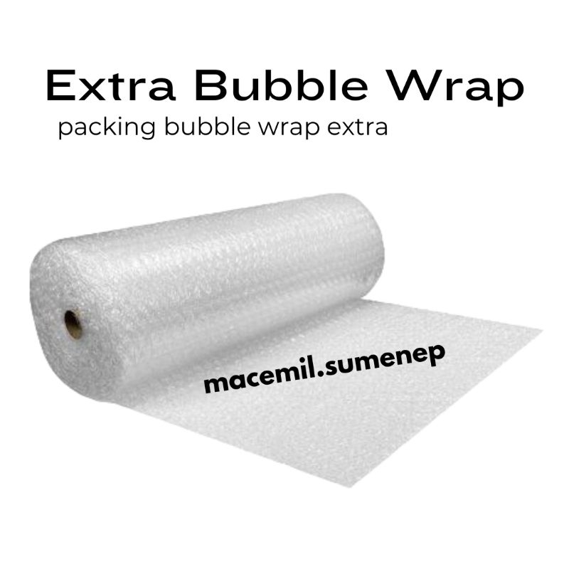 

Tambahan Extra Bubble Wrap