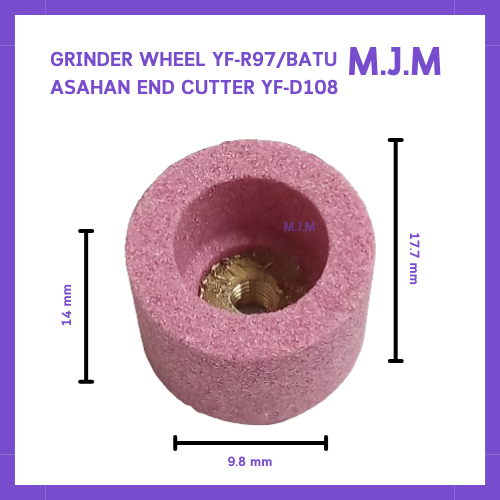 Batu Asah YF-R97 / Batu Asahan Pisau Mesin Potong  End Cutter YF-D108