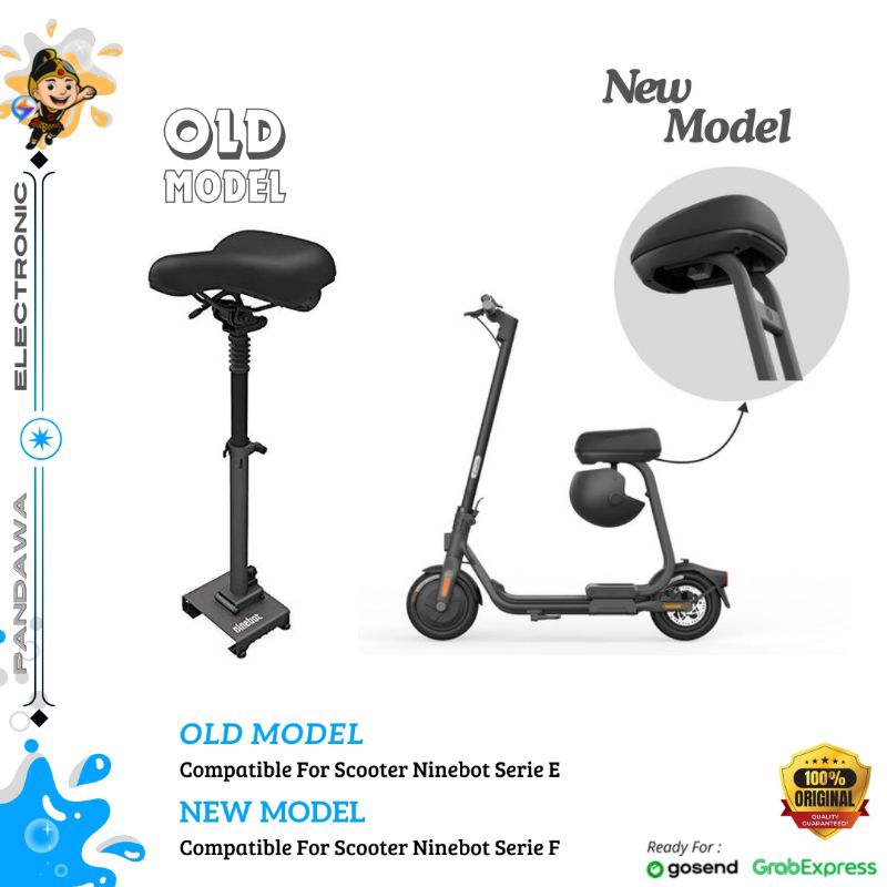 SEAT SADDLE SCOOTER Ninebot- Bracket Tempat Duduk Scooter
