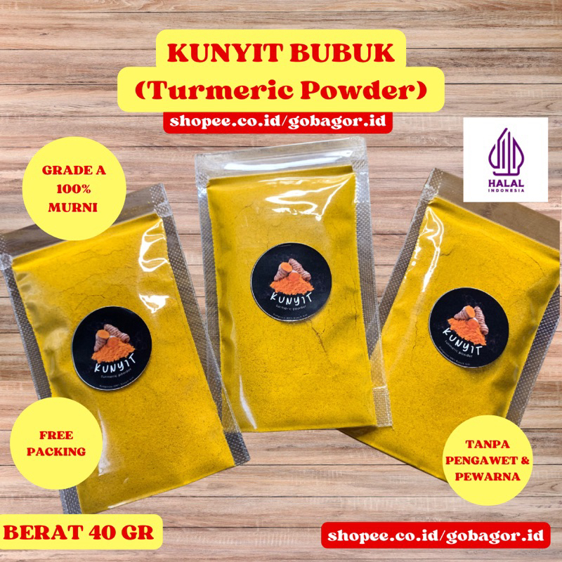 

KUNYIT BUBUK 100% MURNI GRADE A
