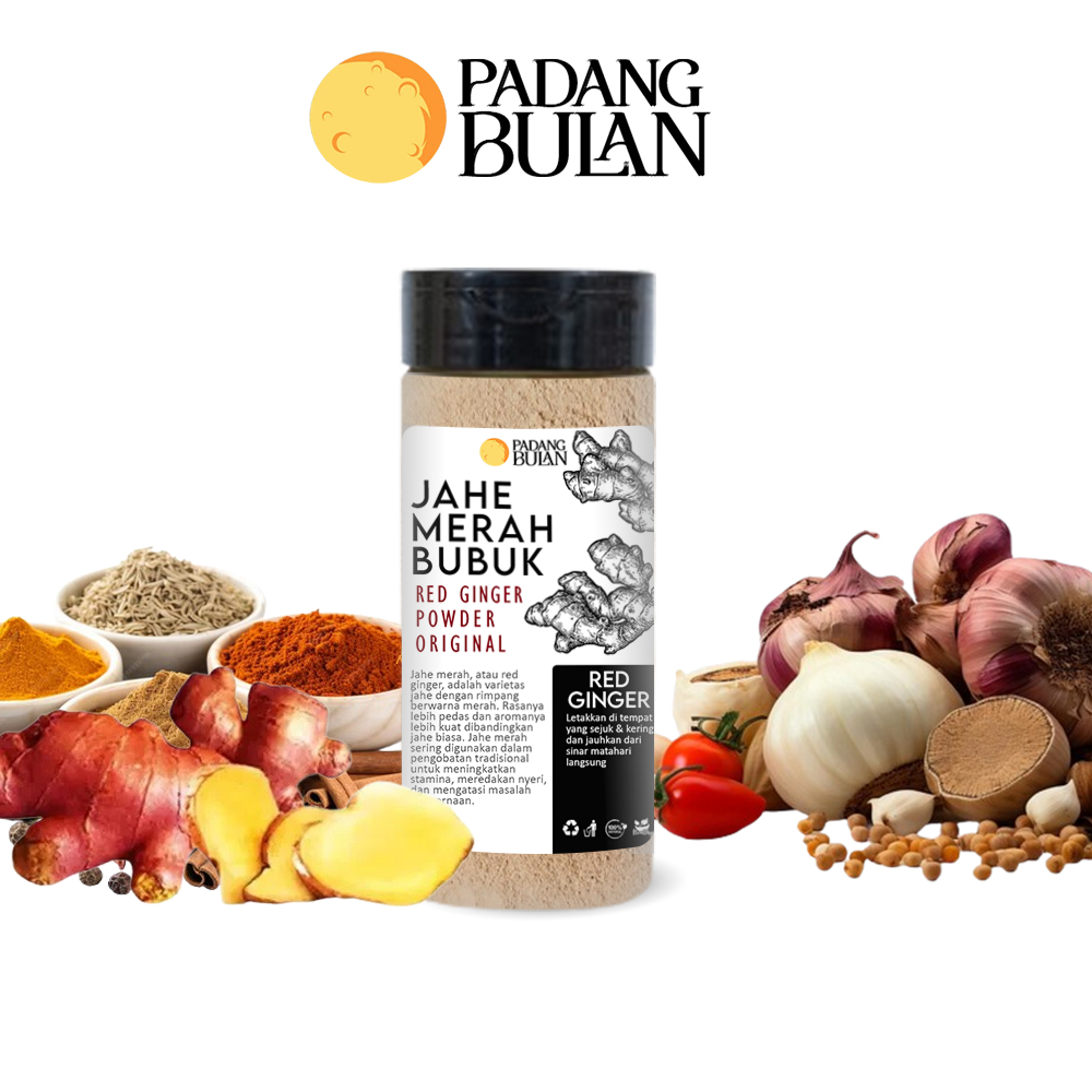 

Jahe Merah Bubuk 50 Gr Premium Red Ginger Powder - Padangbulan