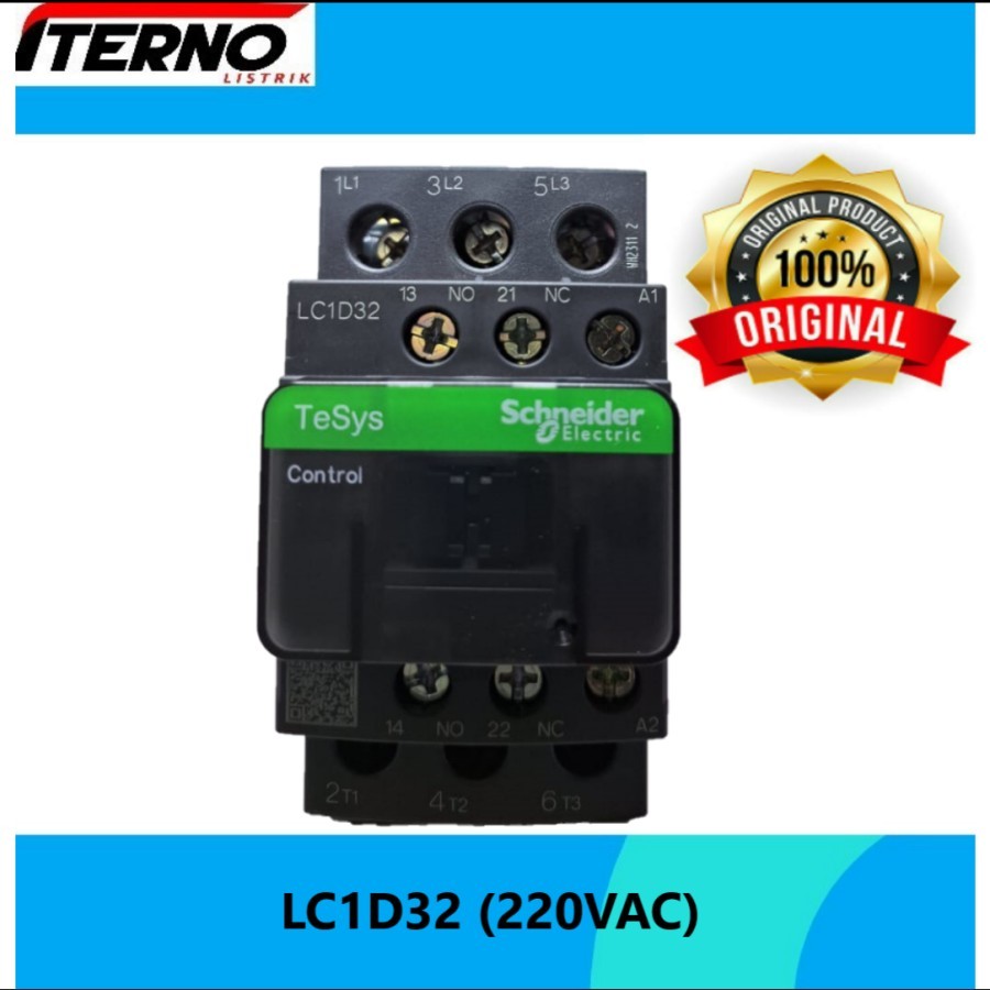 LC1D32M7 LC1D32M7C 220V LC1D32Q7C LC1D32Q7 380V Kontaktor Schneider