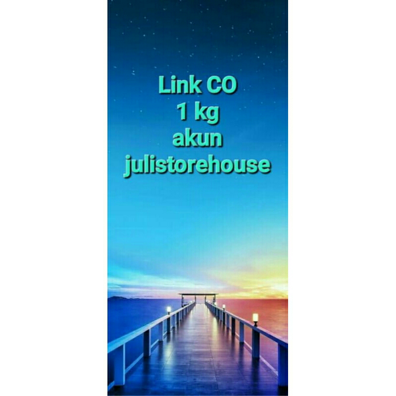 khusus CO LInk pengiriman jakarta dari akun toko: julistorehouse