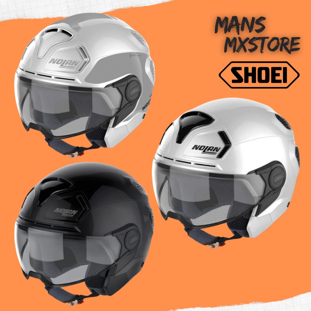 HELM NOLAN N304 SNI HELMET NOLAN HALF FACE N30.T