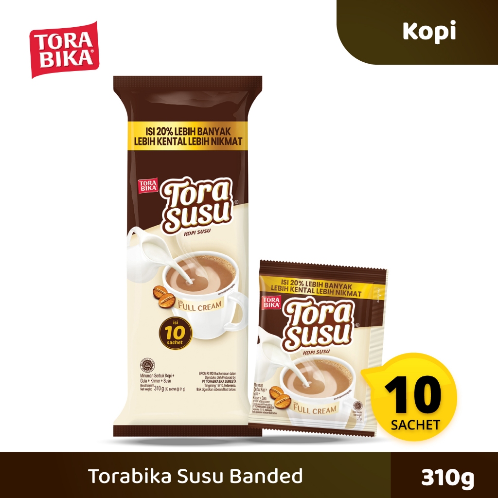 

Torabika Susu Banded 10 Sachet @31 Gr