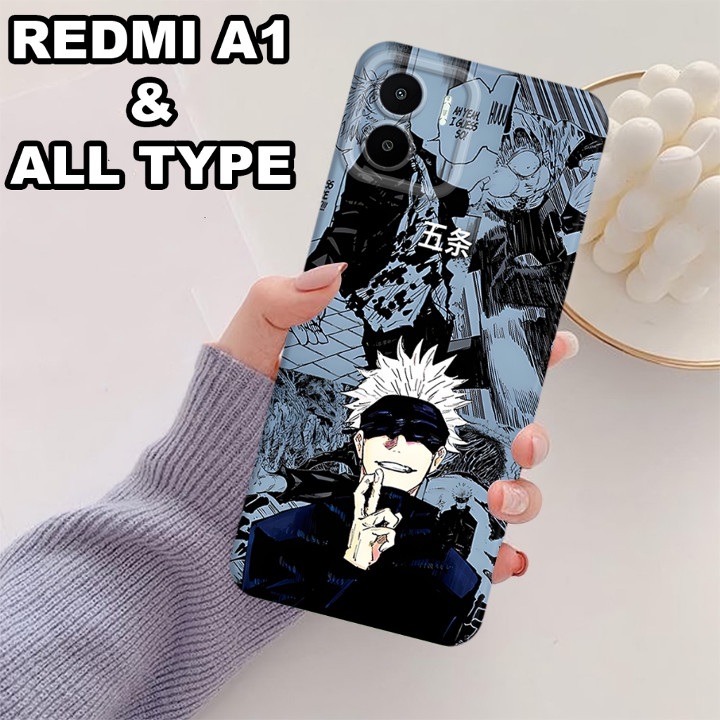 AC2/Softcase Xiaomi Redmi A1 2022 Fashion Silikon Pelindung Case Anime Jujutsu Kaisen Case Tpu