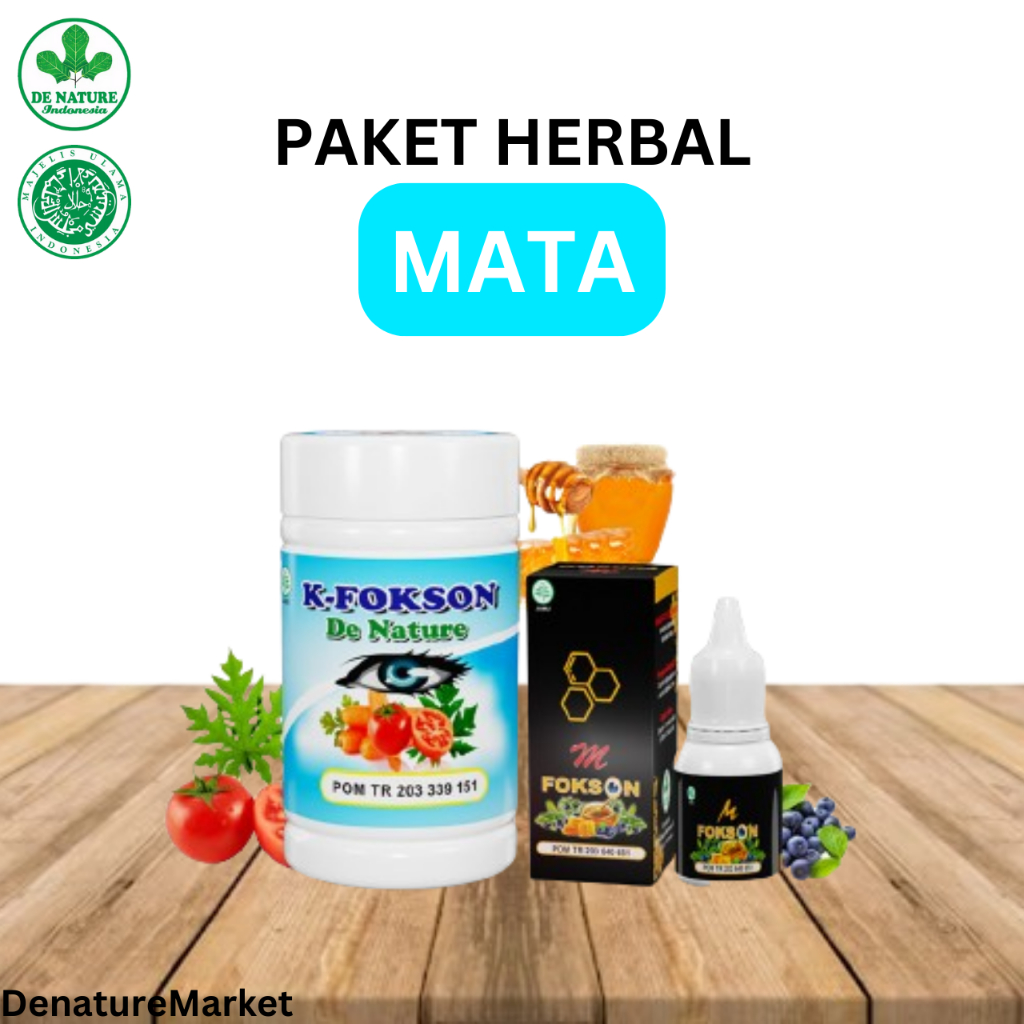 M-FOKSON Dan K-FOKSON De Nature Untuk Mengatasi Mata Minus