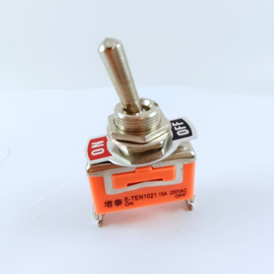 Toggle Switch besi 2 Pin On Off / On Off On Saklar Togle Kaki 3 15A ON OFF 2 Kaki Motor Mobil toggle