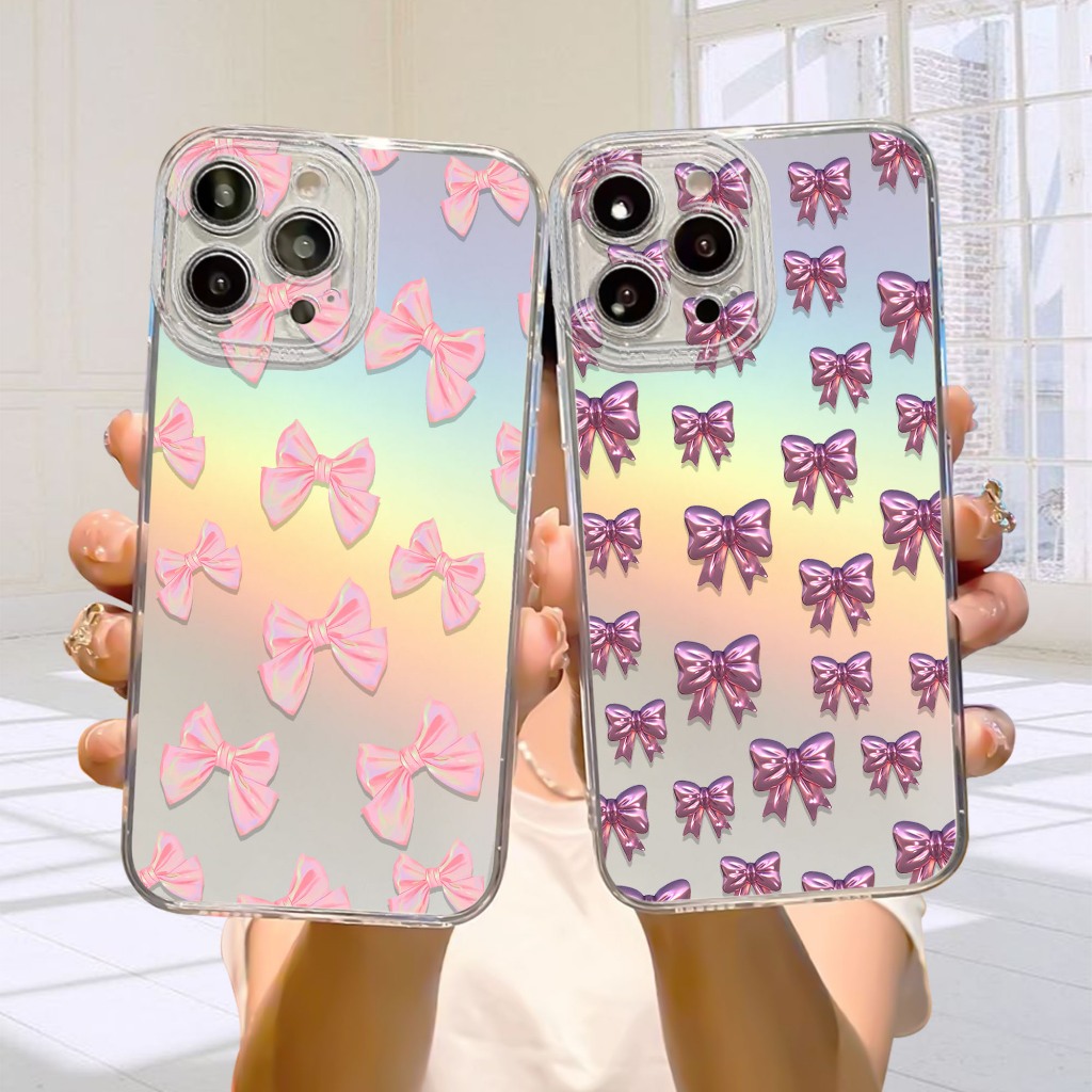 Case Hologram OPPO A5S A11K A12 A7 A15 A15S A57 A77S A58 4G Motif ( PITA ) Softcase Hologram Bening 