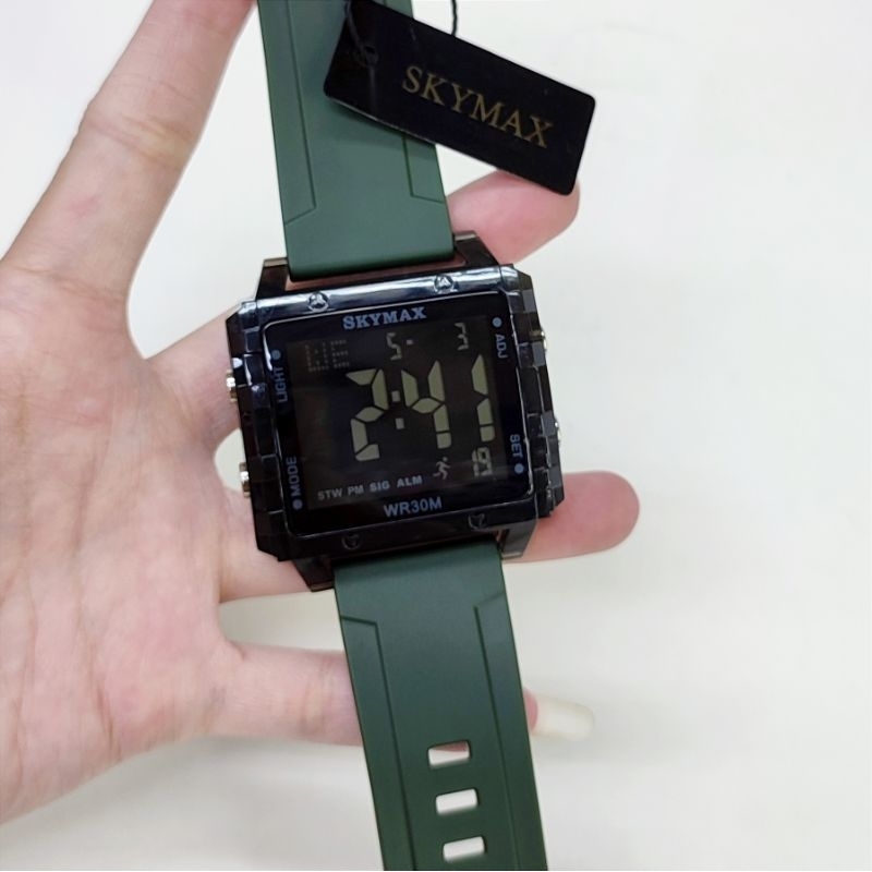 Jam Tangan Original Skymax 2119 Kotak Digital Jam Tangan Unisex