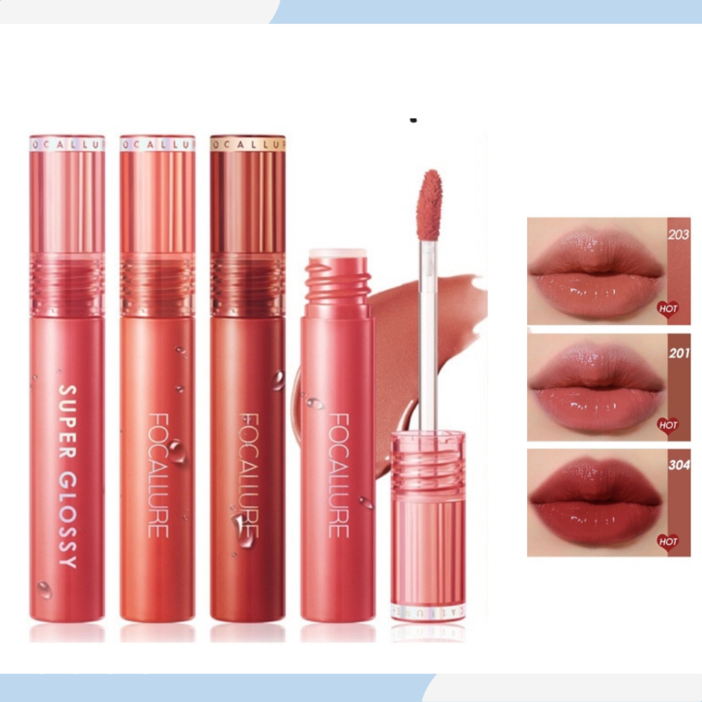 Focallure Jelly Clear Dewy Lip Tint / Glossy Tint / Lip Gloss / Lipstick