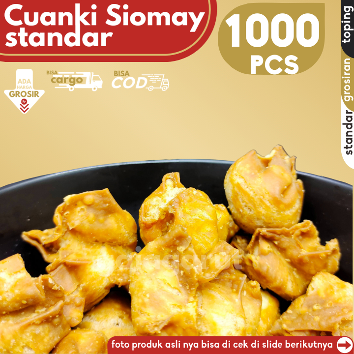 

GROSIRAN - 1000pcs Cuanki SIOMAY isi 10x100pcs rasa ikan by GaiaGarut
