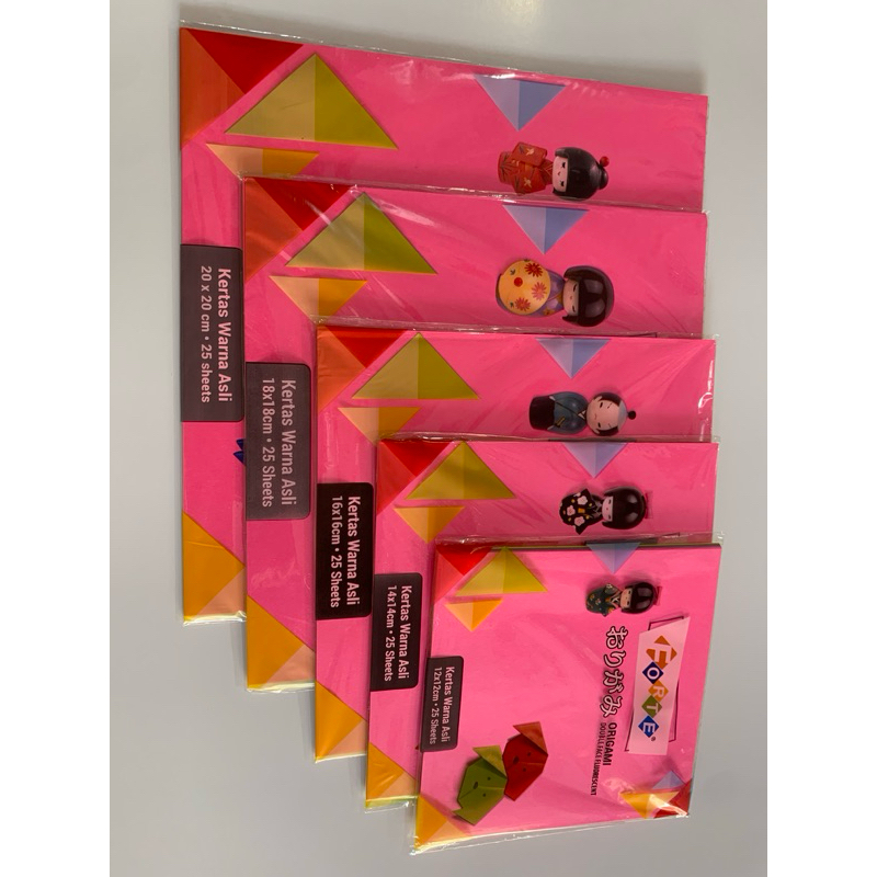 

Kertas Lipat Forte / kertas origami forte
