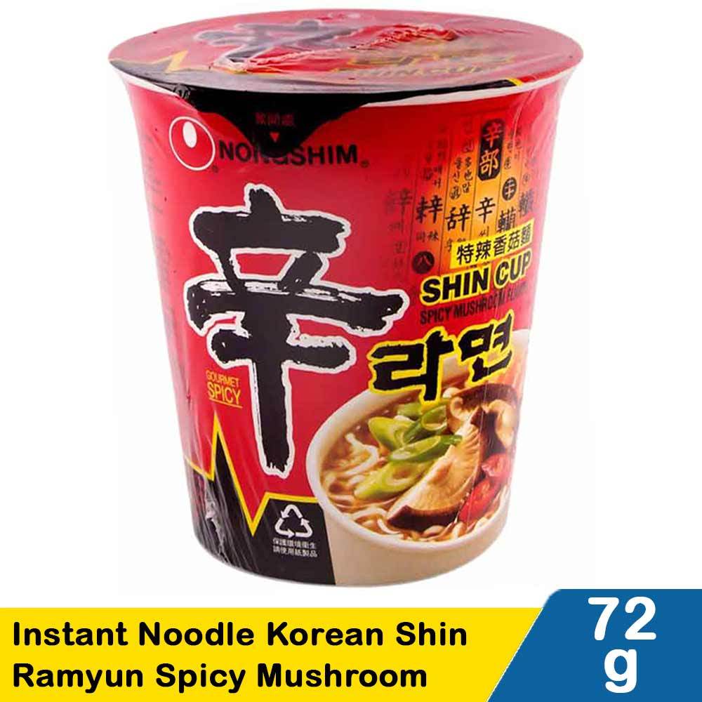 

nongshim shin ramyun spicy mushroom 72gr