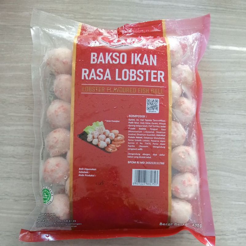 

PAK DEN Bakso Lobster 500g