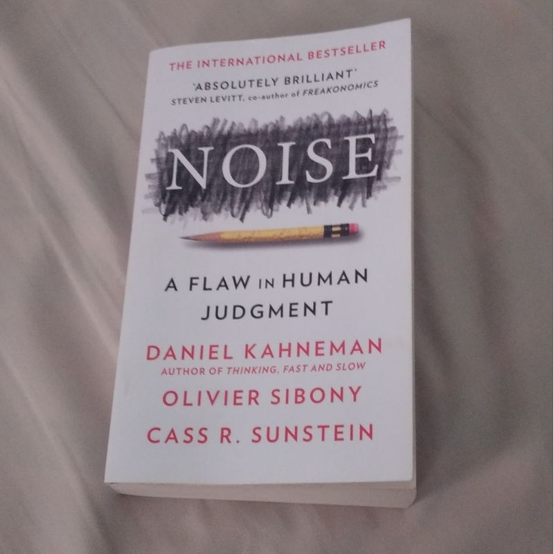 [PRELOVED] NOISE a flaw in human judgement english book buku inggris original