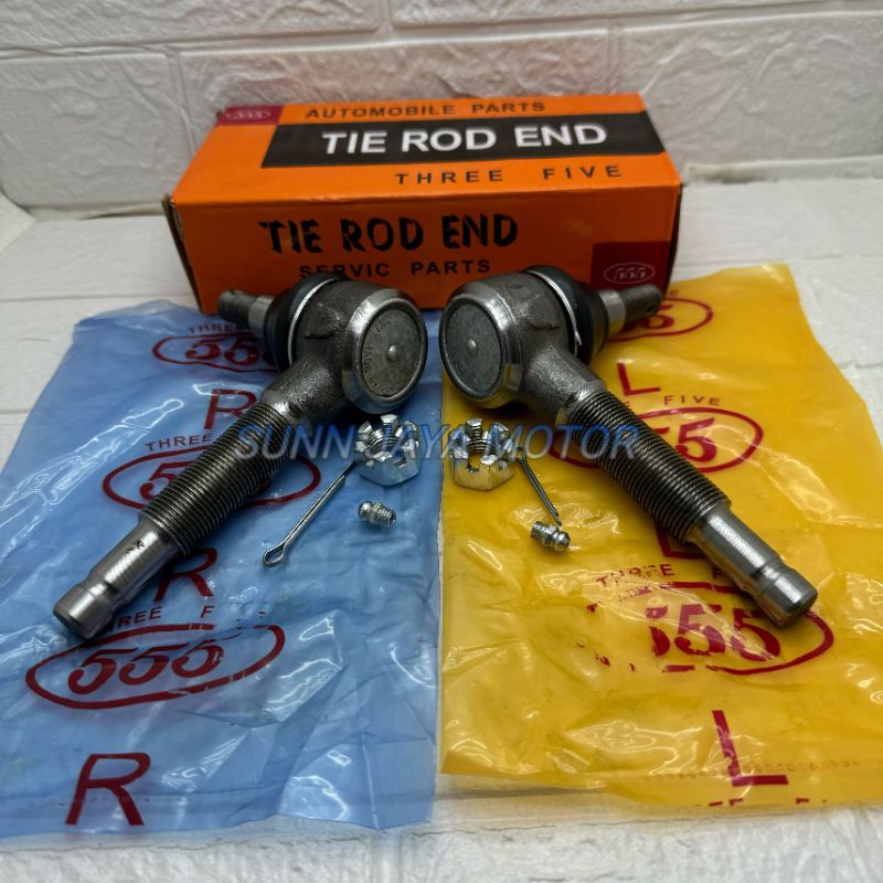 TIE ROD TIEROD END ASLI 555 JAPAN MITSUBISHI PS125 CANTER TURBO 1SET