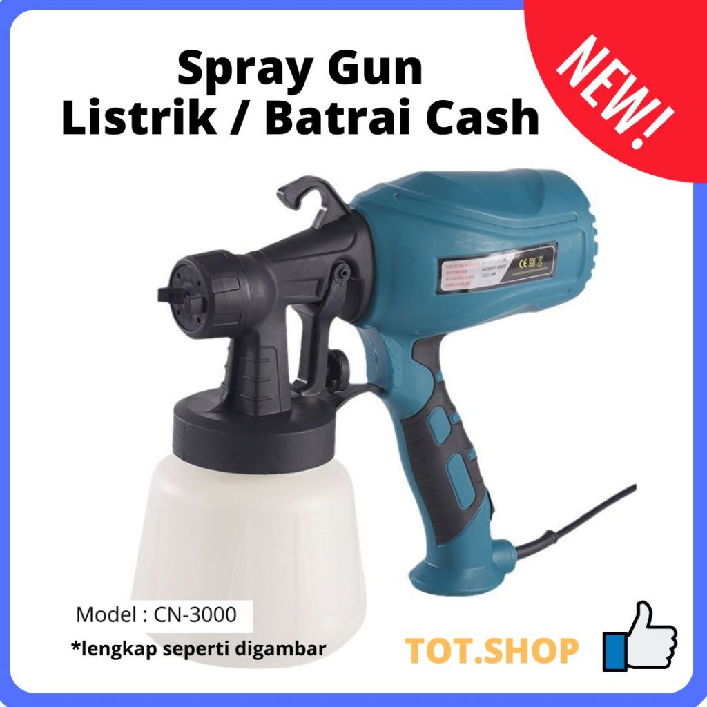 Mesin Spray Gun Mesin Cat Semprot / Spray Gun Listrik / Electric Spray Gun / Spray Gun Charge / Lith