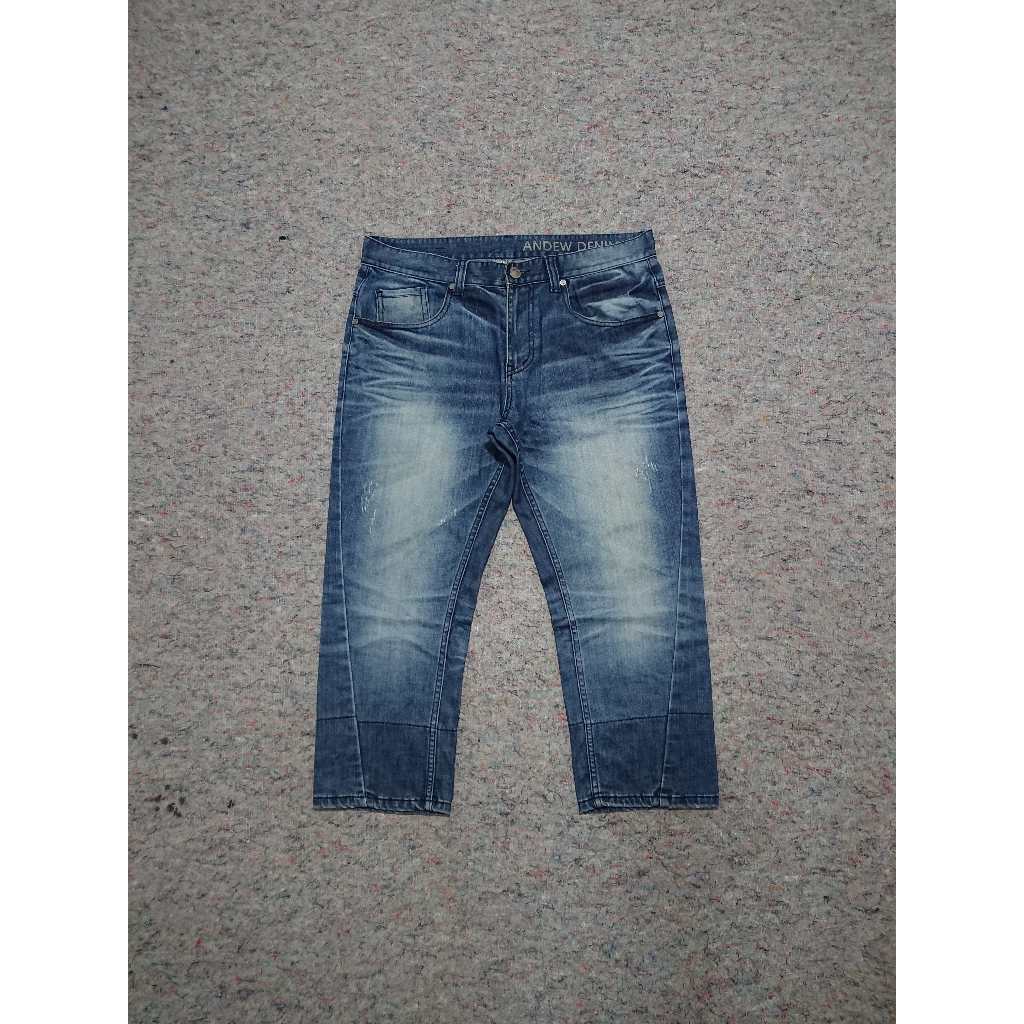 Jeans Pendek Fading Andew Denim size 33