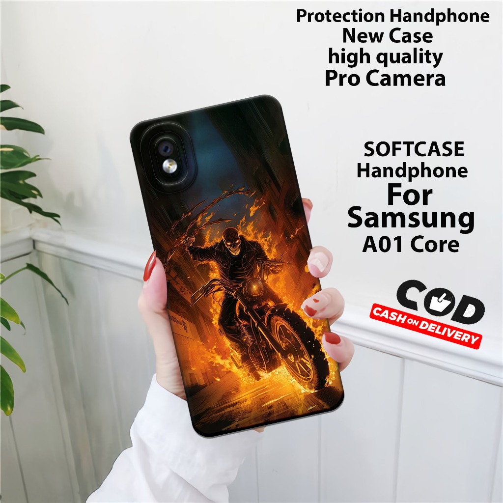 Case Samsung Galaxy A01 Core Terbaru 2020 - Tpu/Selikon FullCover - Softcase Samsung A01 Core Lucu -