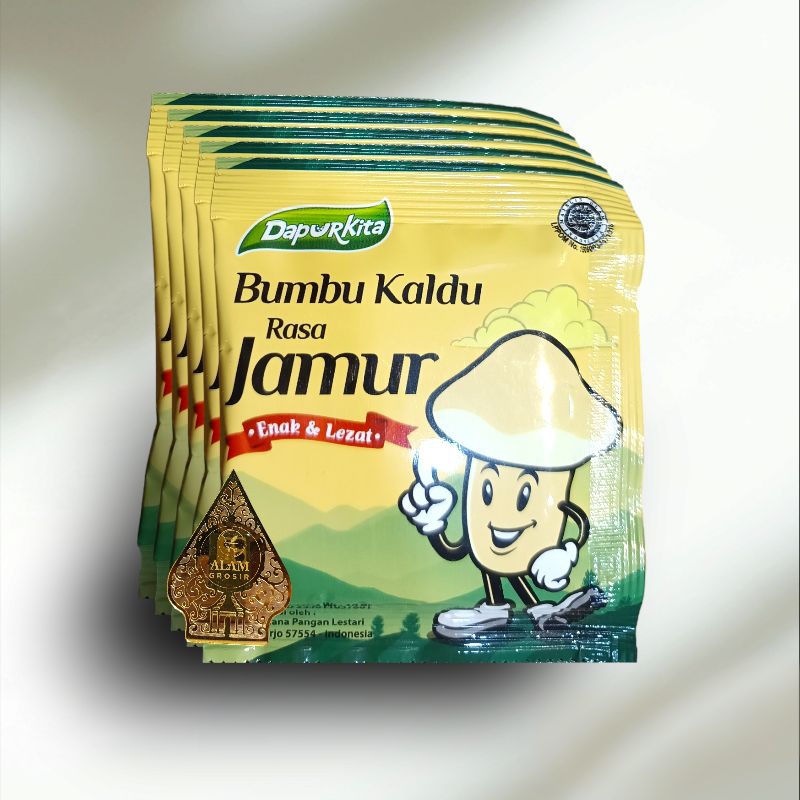 

Bumbu Kaldu Rasa Jamur Dapurkita 10gr, 1 RENCENG 12PCS