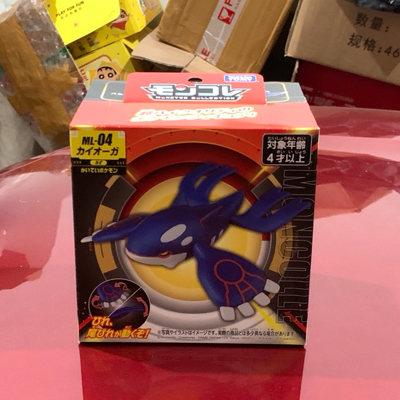Moncolle Pokemon ML-04 Kyogre Takara Tomy Ver. Box