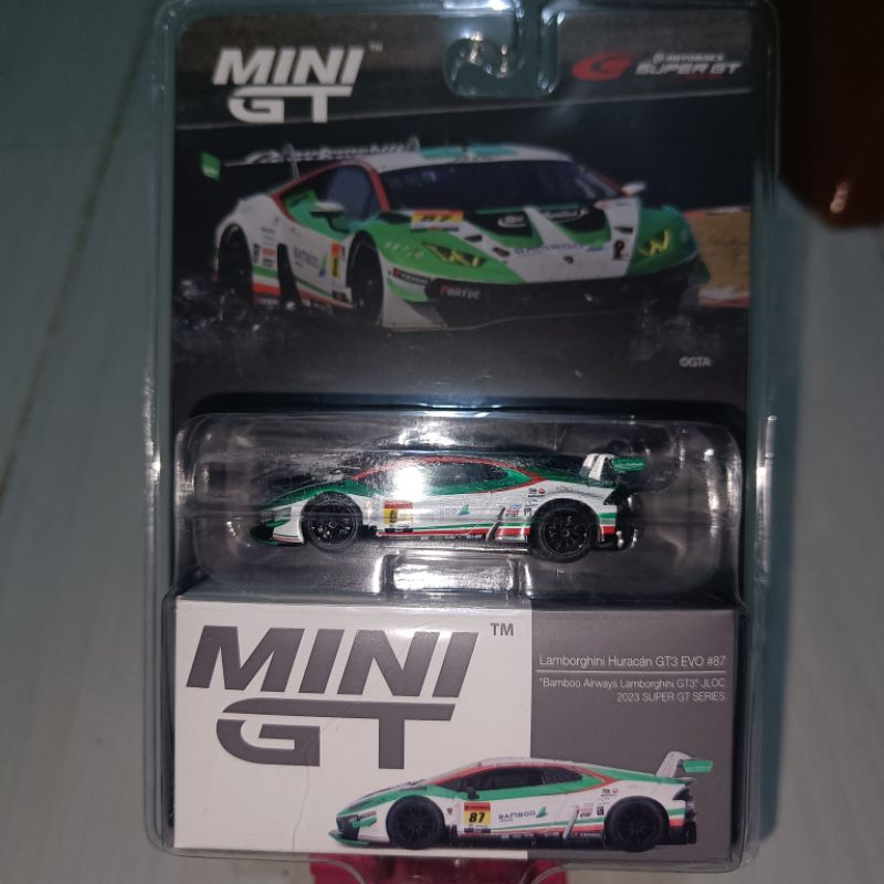MINI GT Lamborghini Huracan GT3 "Bamboo Airways Lamborghini GT3" 2023 SUPER GT SERIES