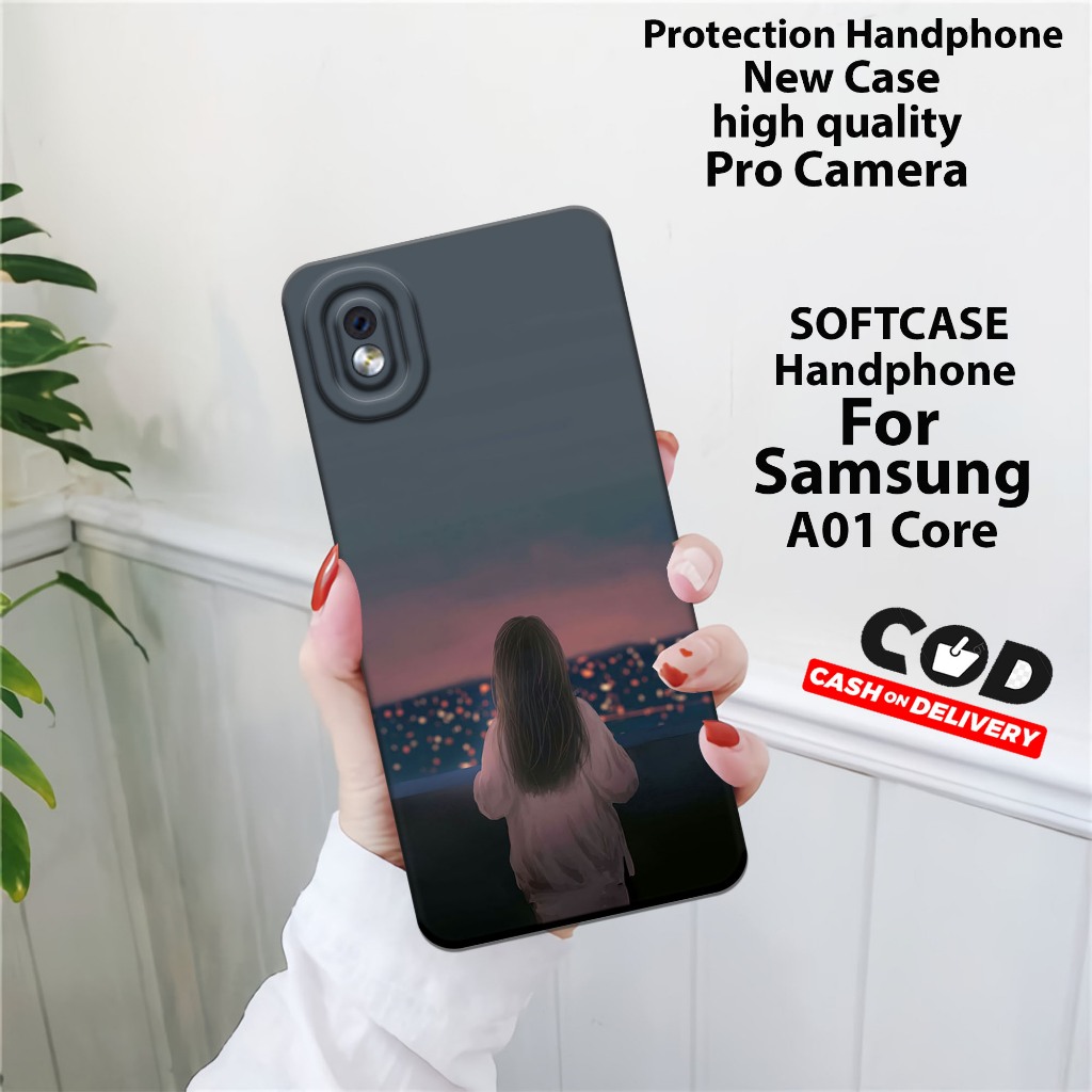 Case Samsung Galaxy A01 Core Terbaru 2020 - Tpu/Selikon FullCover - Softcase Samsung A01 Core Lucu -